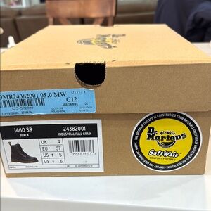 Dr. Martens Black Industrial Boots